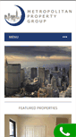 Mobile Screenshot of metropolitanpropertygroup.com